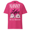 Nanny Loves Her Lil Monsters - Unisex classic tee — Heliconia — front view