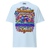 This Grammy Loves Her Grandkids - Unisex classic tee — Light Blue — front view