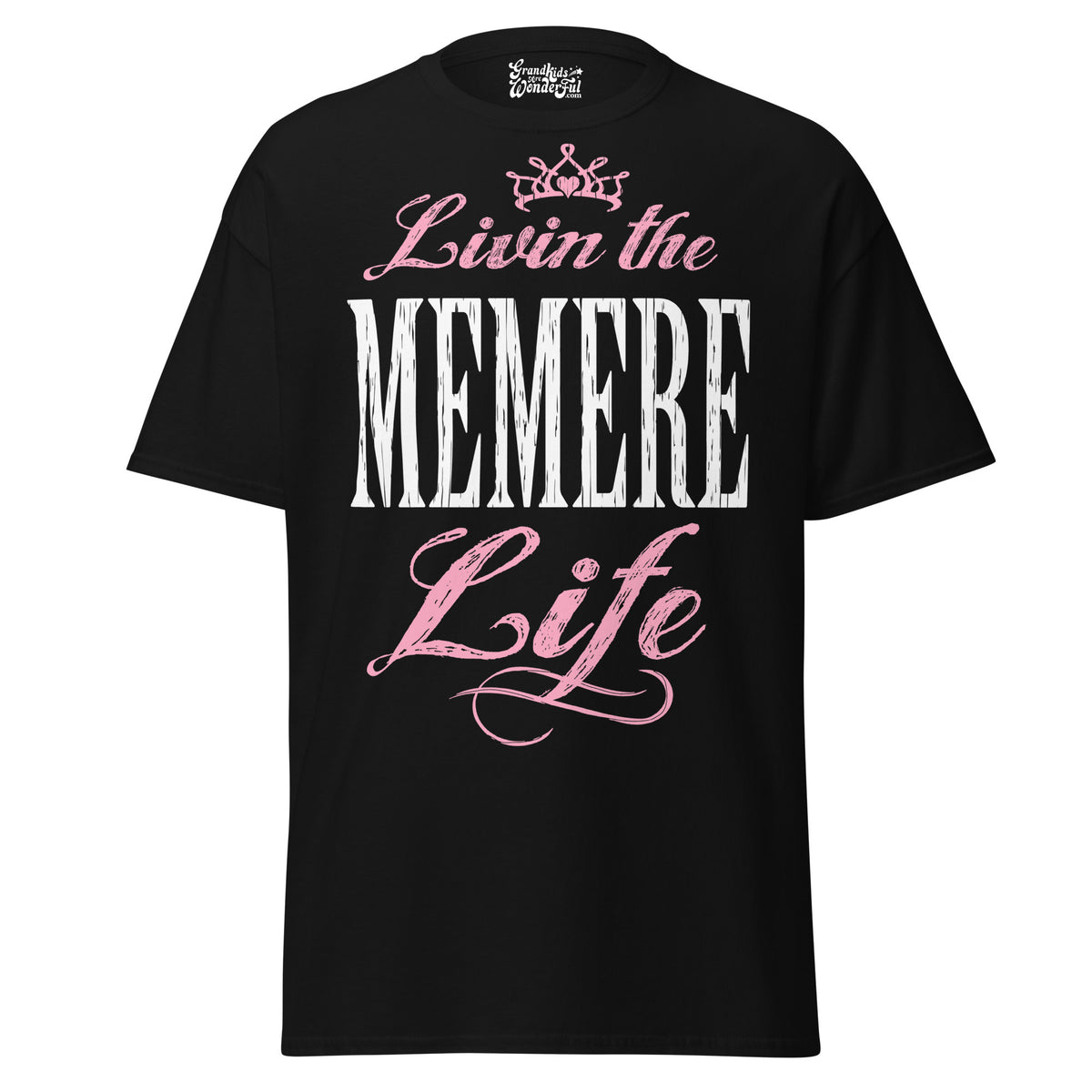 Livin' the MEMERE Life - Unisex classic tee — Black — front view