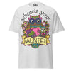 Whooo's Your AUNTIE? - Unisex classic tee — Ash — front view