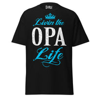 Livin' the OPA Life - Unisex classic tee — Black — front view