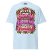 Never Stand Between a Gramma and her Grandkids - Unisex classic tee — Light Blue — front view