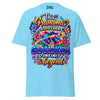 This Grandma Loves Her Grandkids - Unisex classic tee — Sky — front view