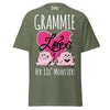 Grammie Loves Her Lil Monsters - Unisex classic tee — Military Green — front view