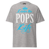 Livin' the POPS Life - Unisex classic tee — Sport Grey — front view