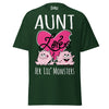 Aunt Loves Her Lil Monsters - Unisex classic tee — Forest Green — front view