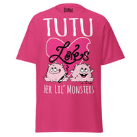 Tutu Loves Her Lil Monsters - Unisex classic tee — Heliconia — front view