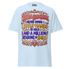 Being GREAT-GRANDMA Means - Unisex classic tee — Light Blue — front view