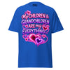 My Children & Grandchildren are my Everything - Unisex classic tee — Royal — front view