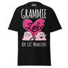 Grammie Loves Her Lil Monsters - Unisex classic tee — Black — front view