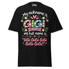 My Nickname is GIGI - Unisex classic tee — Black — front view