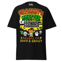 Grammy's Monster Brigade - Unisex classic tee — Black — front view