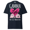 Gamma Loves Her Lil Monsters - Unisex classic tee — Navy — front view