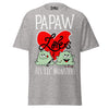 Papaw Loves His Lil Monsters - Unisex classic tee — Sport Grey — front view