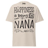 Happiness is Being a Nana - Unisex classic tee — Natural — front view