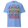 My Nickname is NANNA - Unisex classic tee — Carolina Blue — front view
