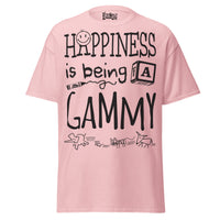 Happiness is Being a Gammy - Unisex classic tee — Light Pink — front view