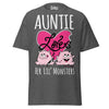 Auntie Loves Her Lil Monsters - Unisex classic tee — Dark Heather — front view