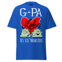G-Pa Loves His Lil Monsters - Unisex classic tee — Royal — front view