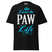Livin' the PAW Life - Unisex classic tee — Black — front view
