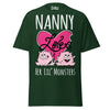 Nanny Loves Her Lil Monsters - Unisex classic tee — Forest Green — front view