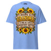 Being a GRANDMA - Unisex classic tee — Carolina Blue — front view