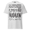 Happiness is Being a Mamaw - Unisex classic tee — Ash — front view