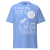 I Love my Nephew to the Moon and Back - Unisex classic tee — Carolina Blue — front view