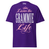 Livin' the GRAMMIE Life - Unisex classic tee — Purple — front view