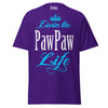 Livin' the PAWPAW Life - Unisex classic tee — Purple — front view