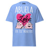 Abuela Loves Her Lil Monsters - Unisex classic tee — Carolina Blue — front view