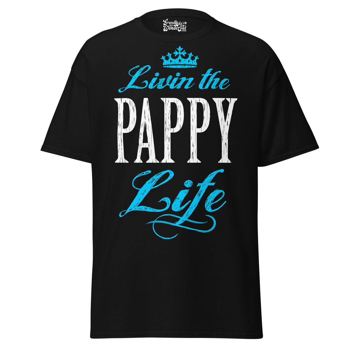 Livin' the PAPPY Life - Unisex classic tee — Black — front view