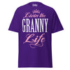 Livin' the GRANNY Life - Unisex classic tee — Purple — front view