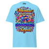 This Memaw Loves Her Grandkids - Unisex classic tee — Sky — front view