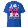 Grams Loves Her Lil Monsters - Unisex classic tee — Royal — front view