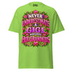 Never Underestimate Gigi - Unisex classic tee — Lime — front view