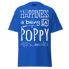 Happiness is Being a Poppy - Unisex classic tee — Royal — front view