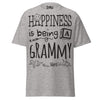 Happiness is Being a Grammy - Unisex classic tee — Sport Grey — front view