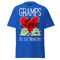 Gramps Loves His Lil Monsters - Unisex classic tee — Royal — front view