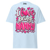 I Love Being NANNY - Unisex classic tee — Light Blue — front view