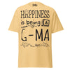 Happiness is Being a G-Ma - Unisex classic tee — Yellow Haze — front view