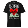 Great-Grampa Loves His Lil Monsters - Unisex classic tee — Black — front view
