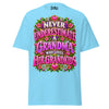 Never Underestimate Grandma - Unisex classic tee — Sky — front view