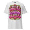 Never Underestimate Grandma - Unisex classic tee — Ash — front view